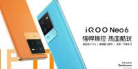 iQOO Neo6首发搭载骁龙 8 Gen 1和80W快充